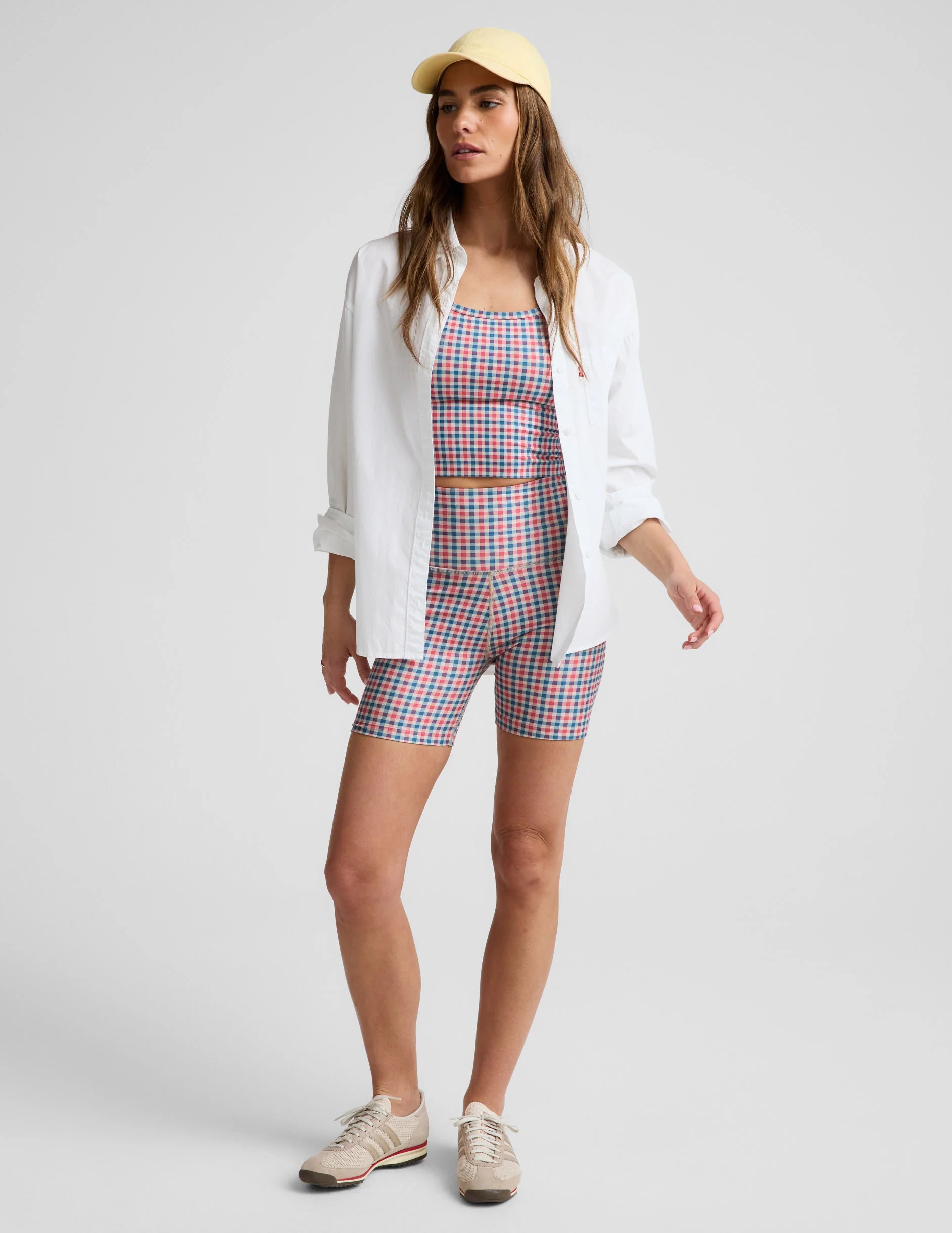 SoftMark Slim Racerback High Cropped Tank