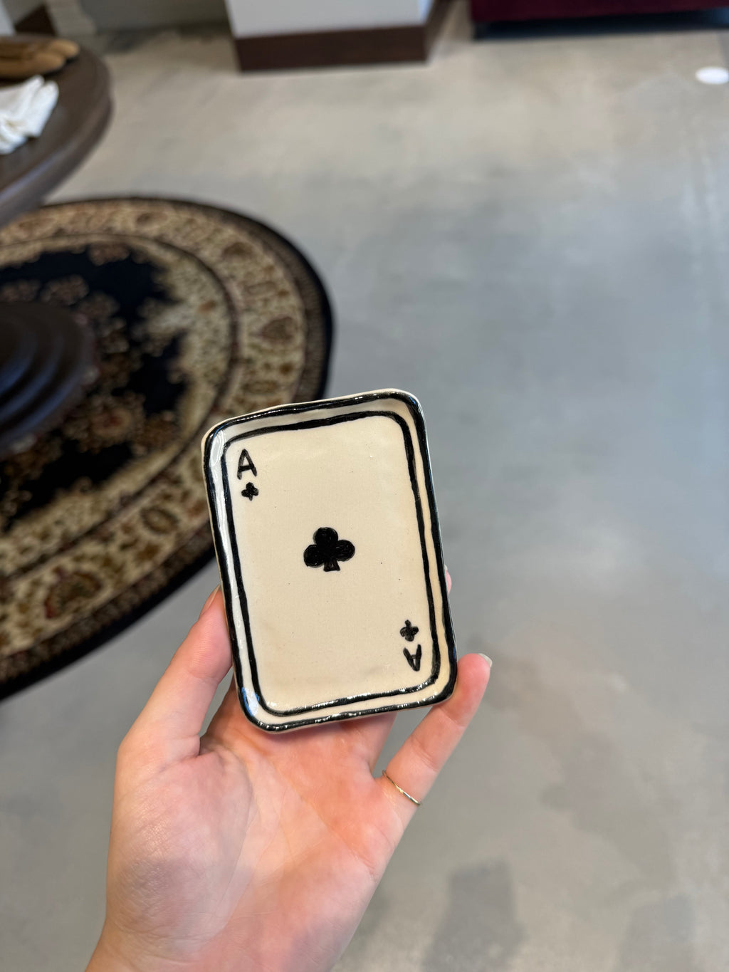 Playing Card Jewelry Dish