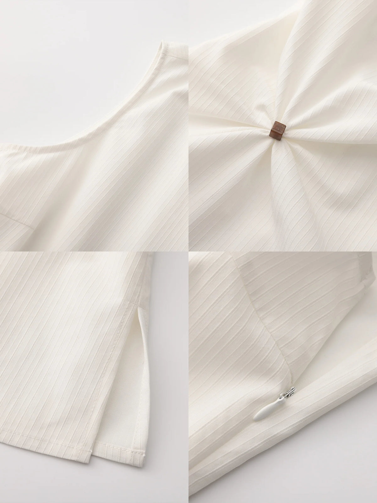 Sleeveless Satin Ruched Tank Top