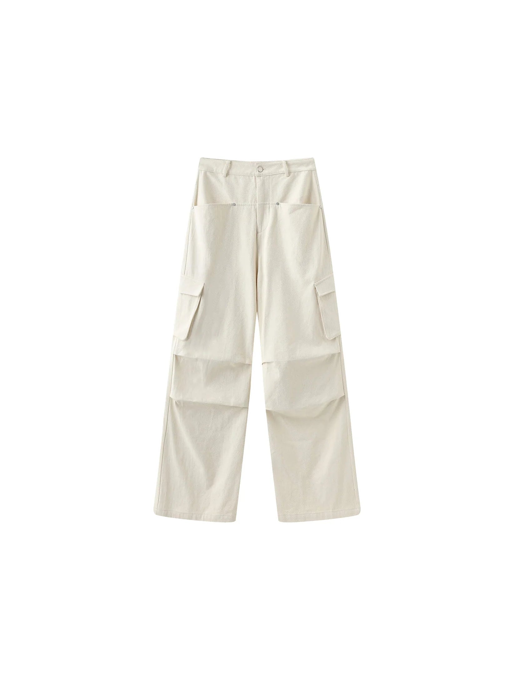 Pure Cotton Twill Cargo Trousers
