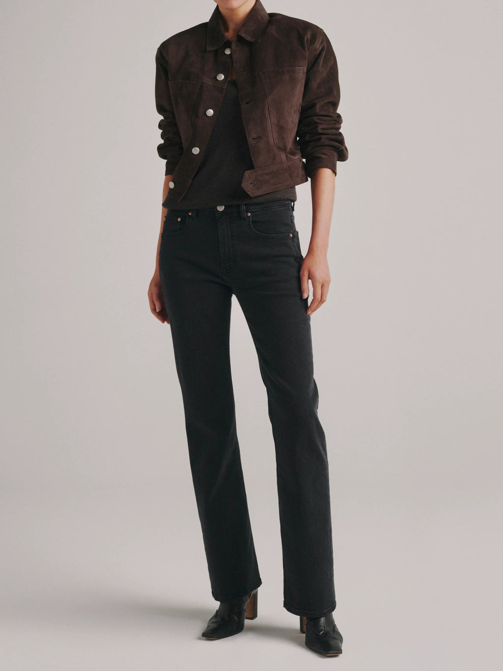Bella Slim Bootcut Mid-Rise 32" Jeans