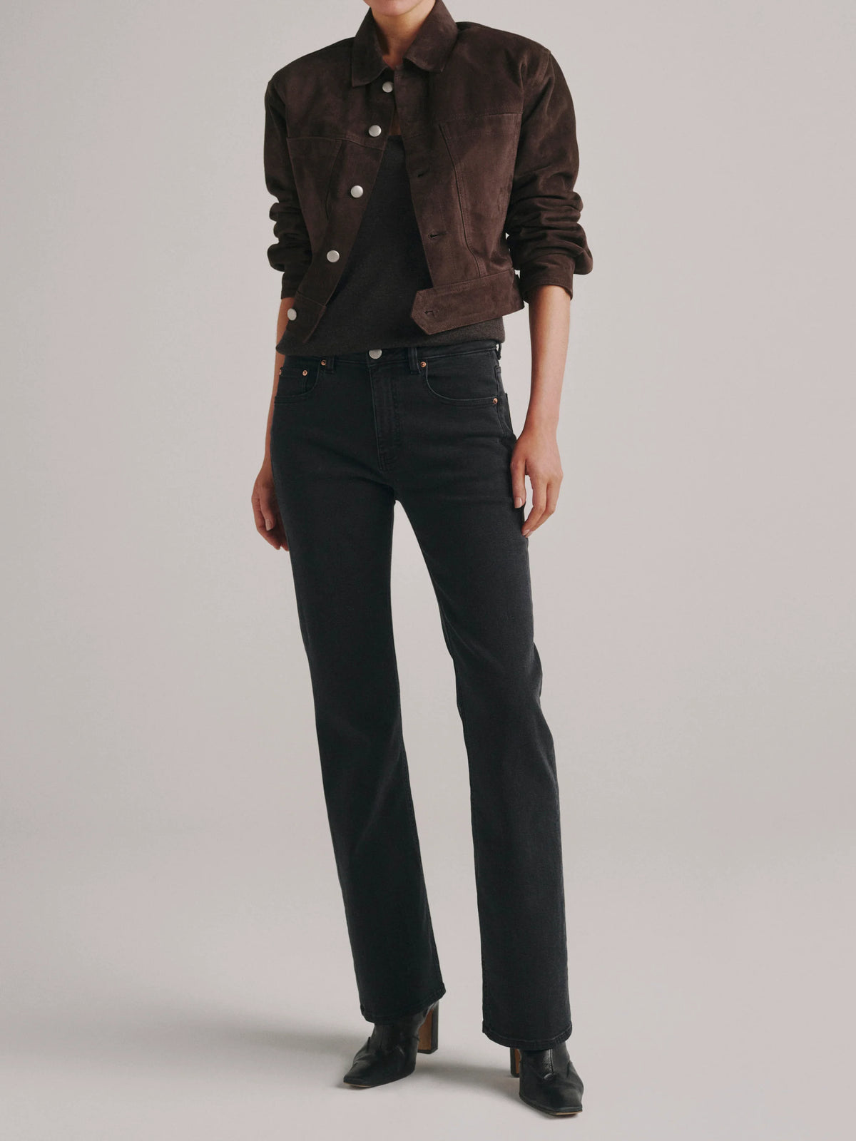 Bella Slim Bootcut Mid-Rise 32" Jeans