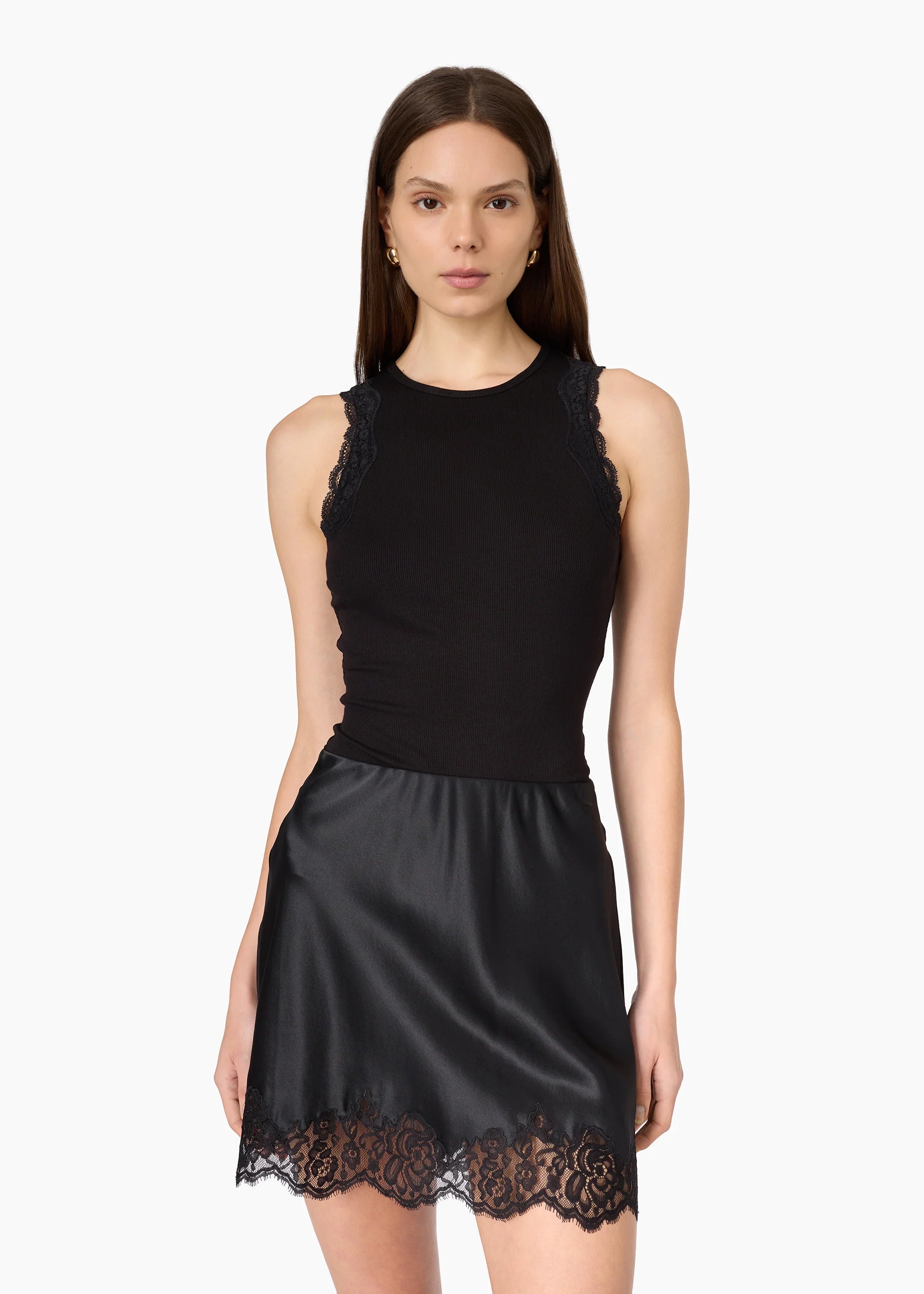 Rogers Silk Mini Skirt