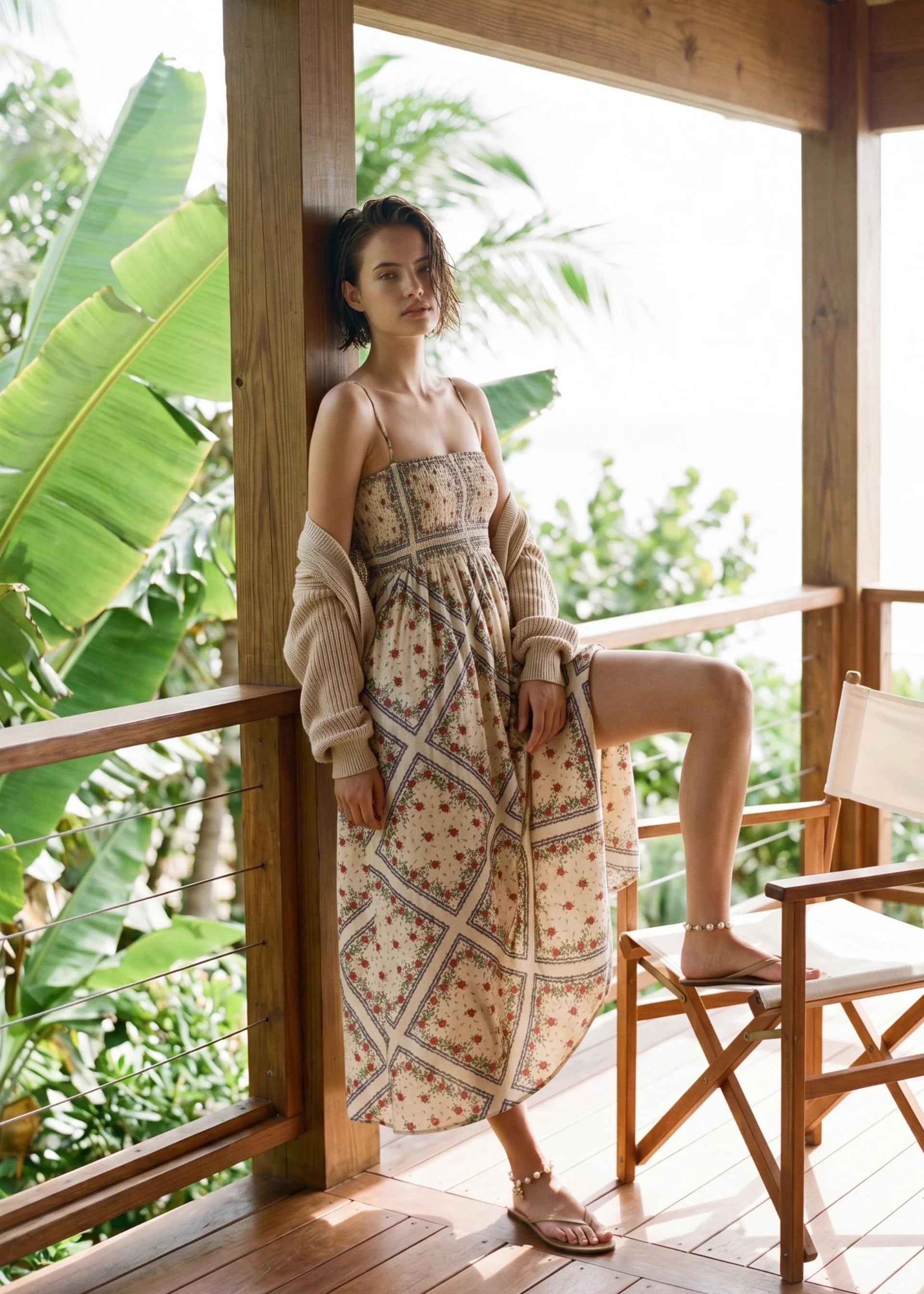 Cecily Silk Cotton Dress