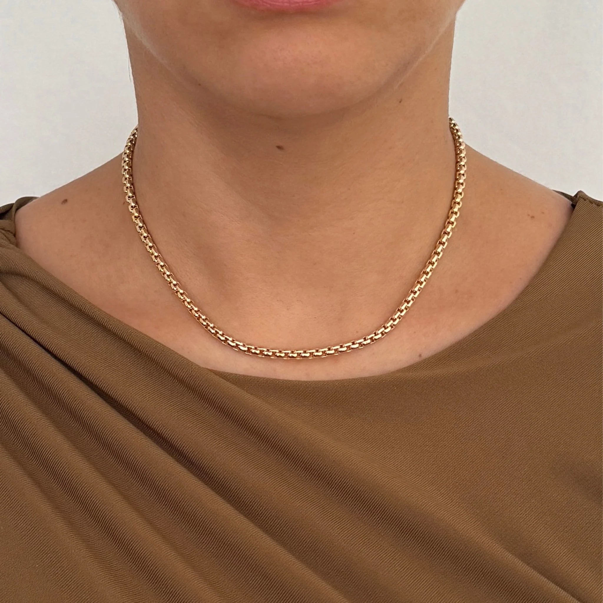 Arroyo Box Chain Necklace
