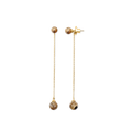 Eclipse Chain Drop Earrings