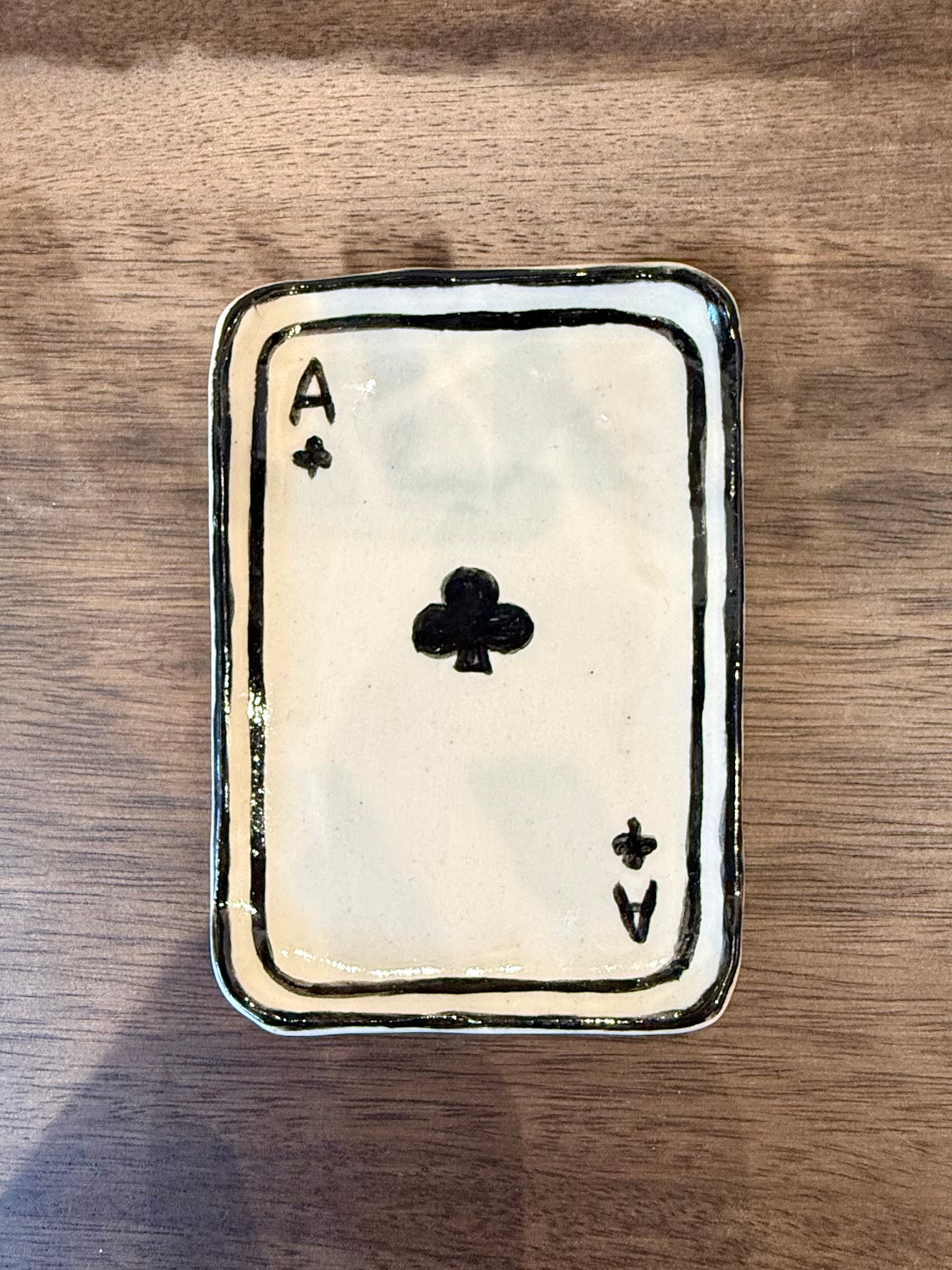 Playing Card Jewelry Dish