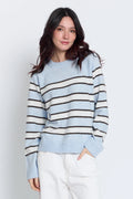 Isla Striped Oversized Raglan