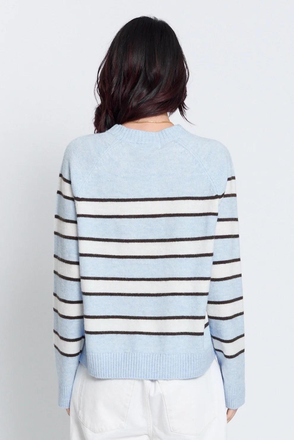 Isla Striped Oversized Raglan
