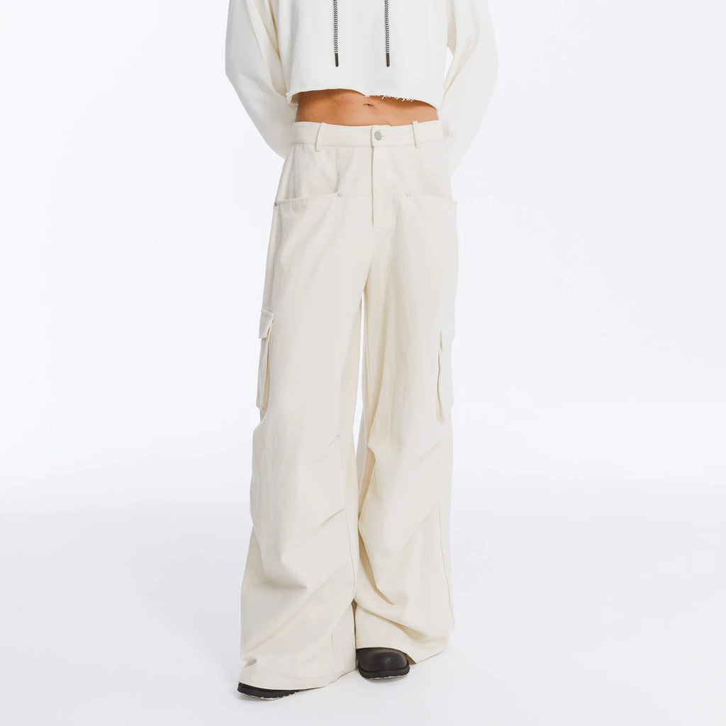 Pure Cotton Twill Cargo Trousers