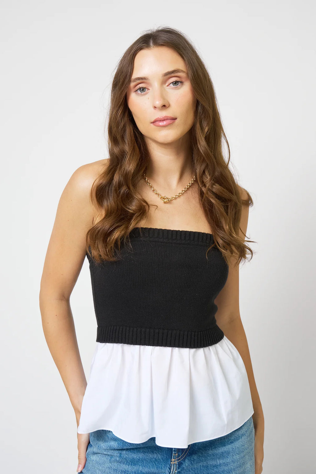 Violete Twofor Tube Top