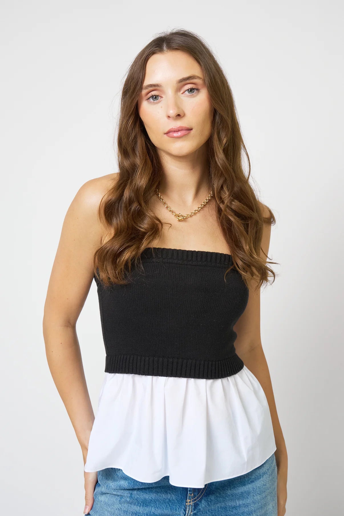 Violete Twofor Tube Top