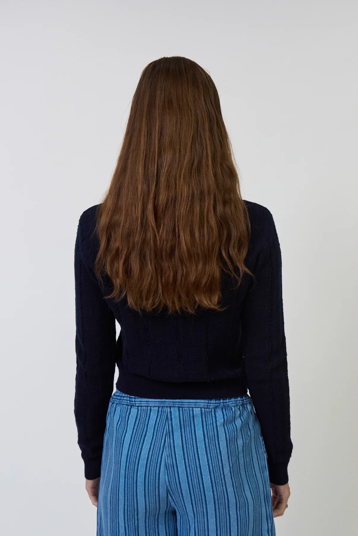 Clover Novelty Stripe Cardigan