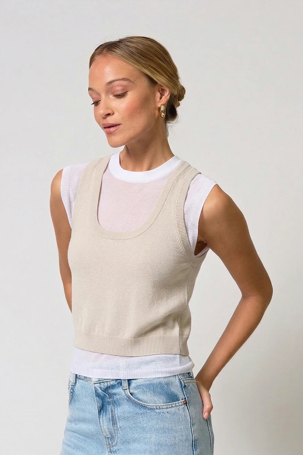 Coen Double Layer Sweater