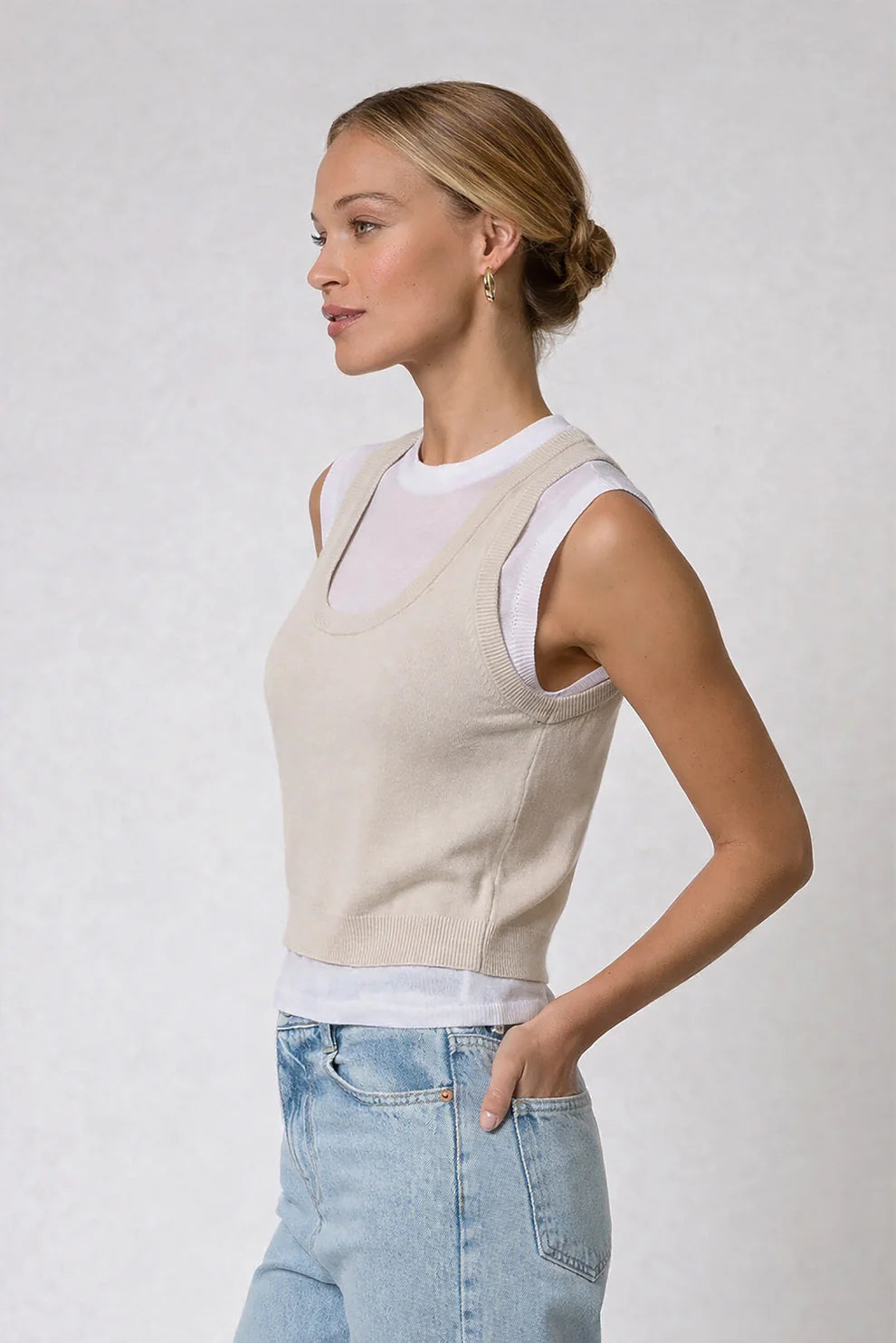 Coen Double Layer Sweater