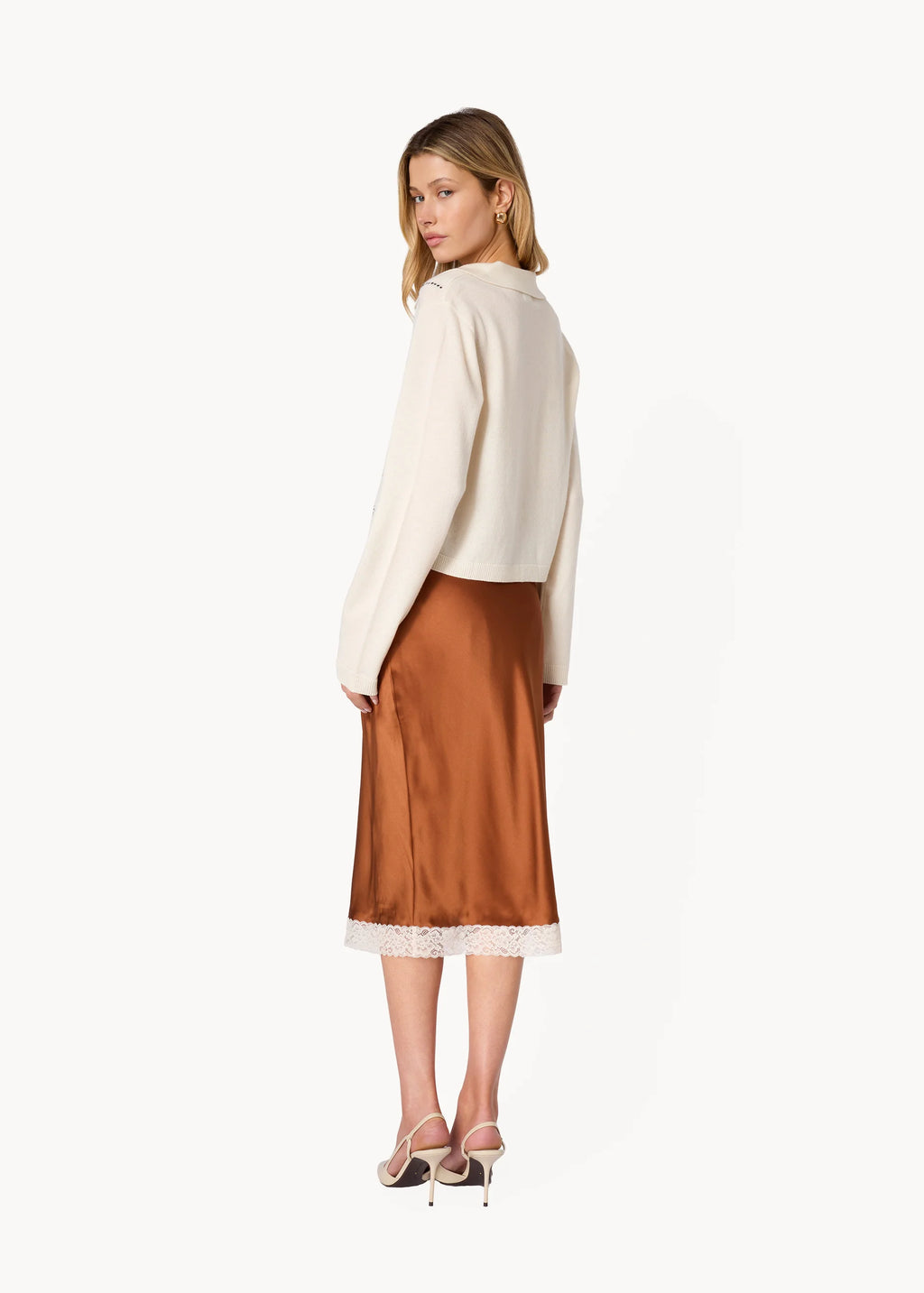 Morris Cropped Cashmere Polo