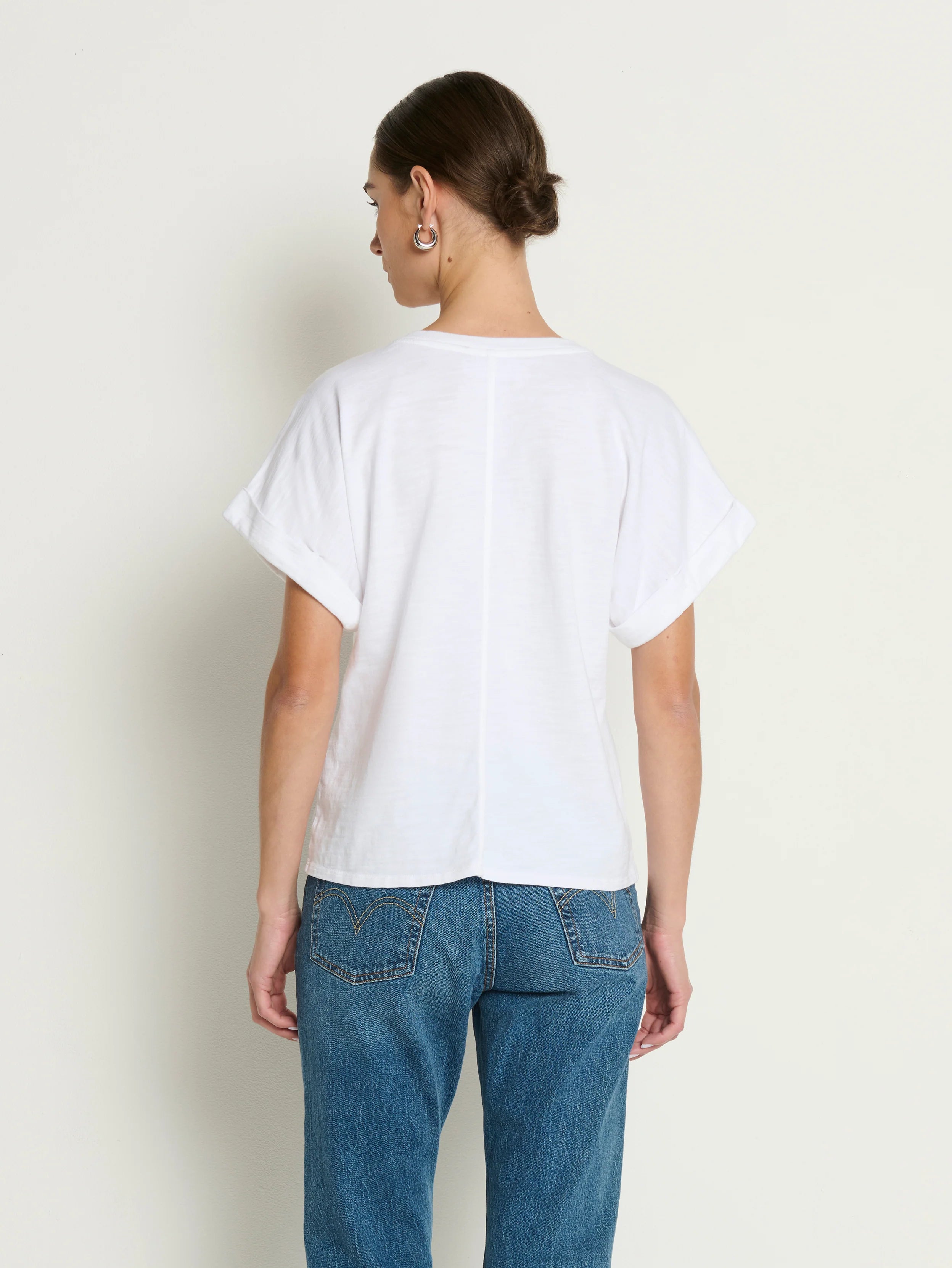 Stevie Cuffed V-Neck