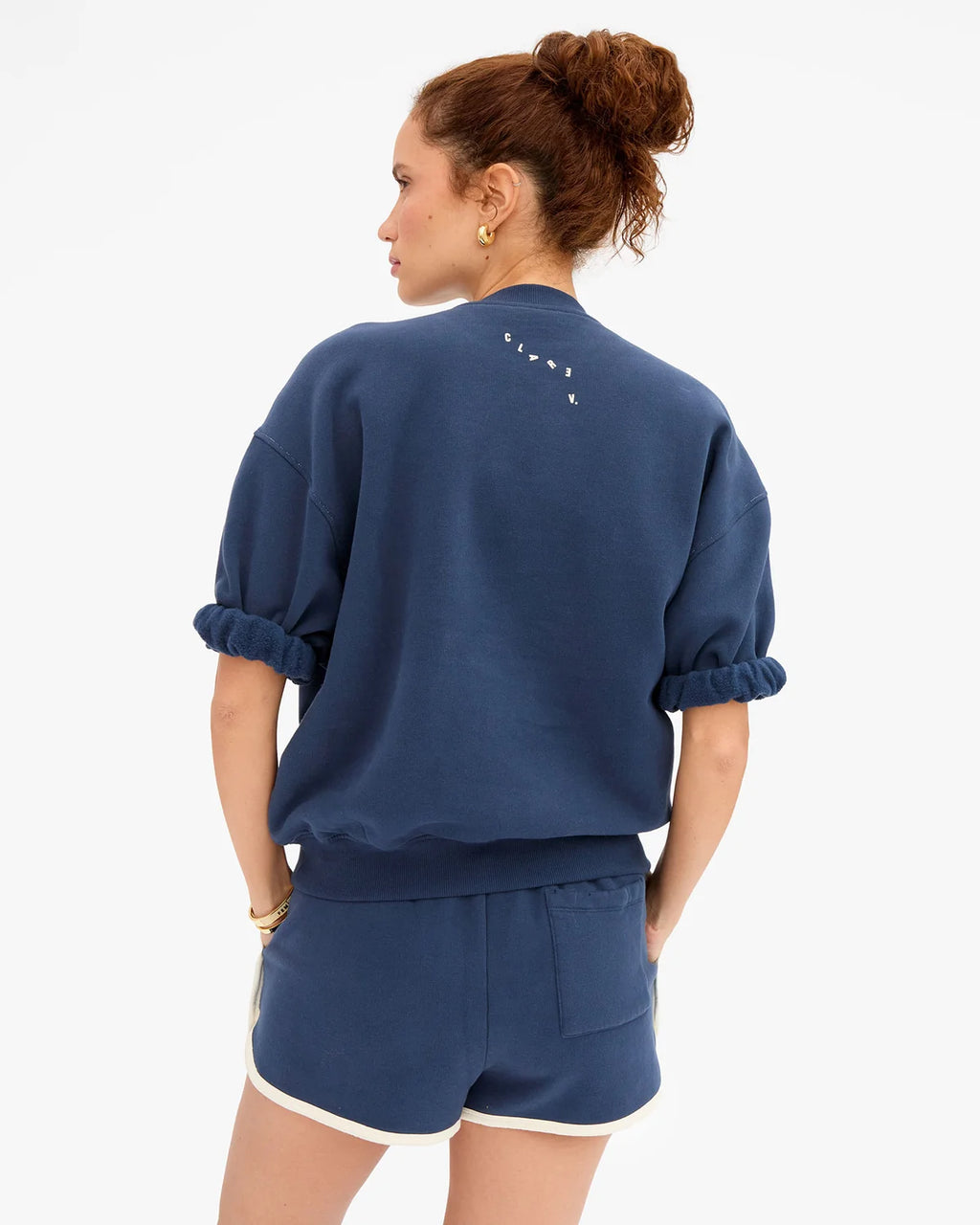 Short Sleeve Oversized Sweatshirt
