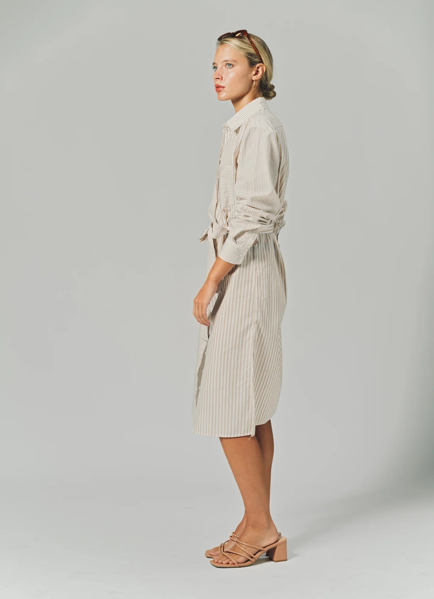 The Long Sleeve Midi Dress