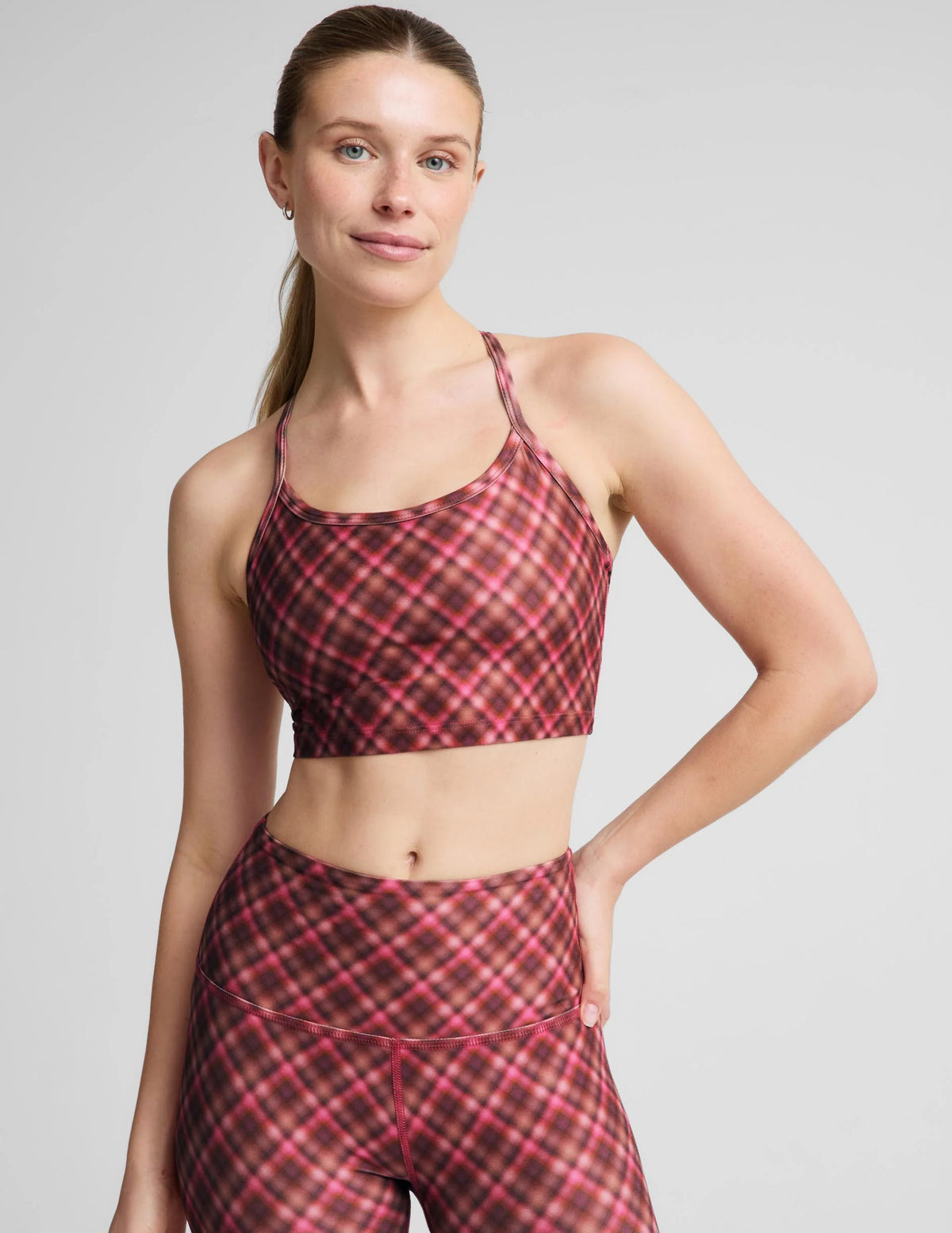 Softmark Slim Racerback High Crop Tank