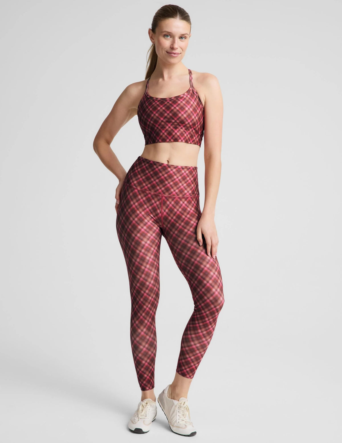 Softmark Slim Racerback High Crop Tank
