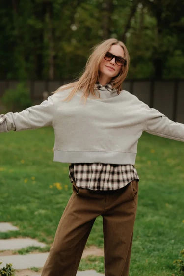 Arden Mock Neck Sweatshirt
