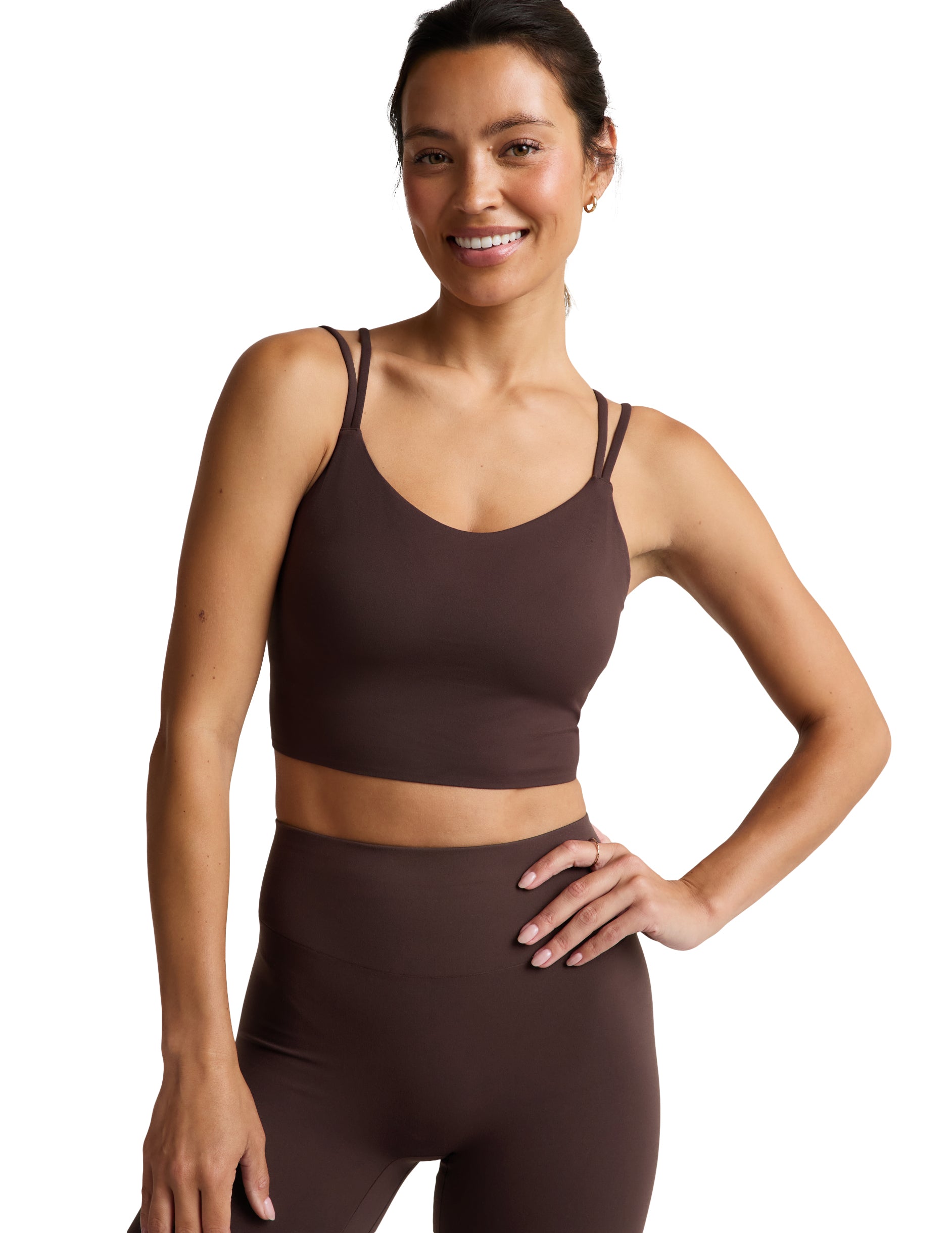 Glowzone Strappy Cropped Tank