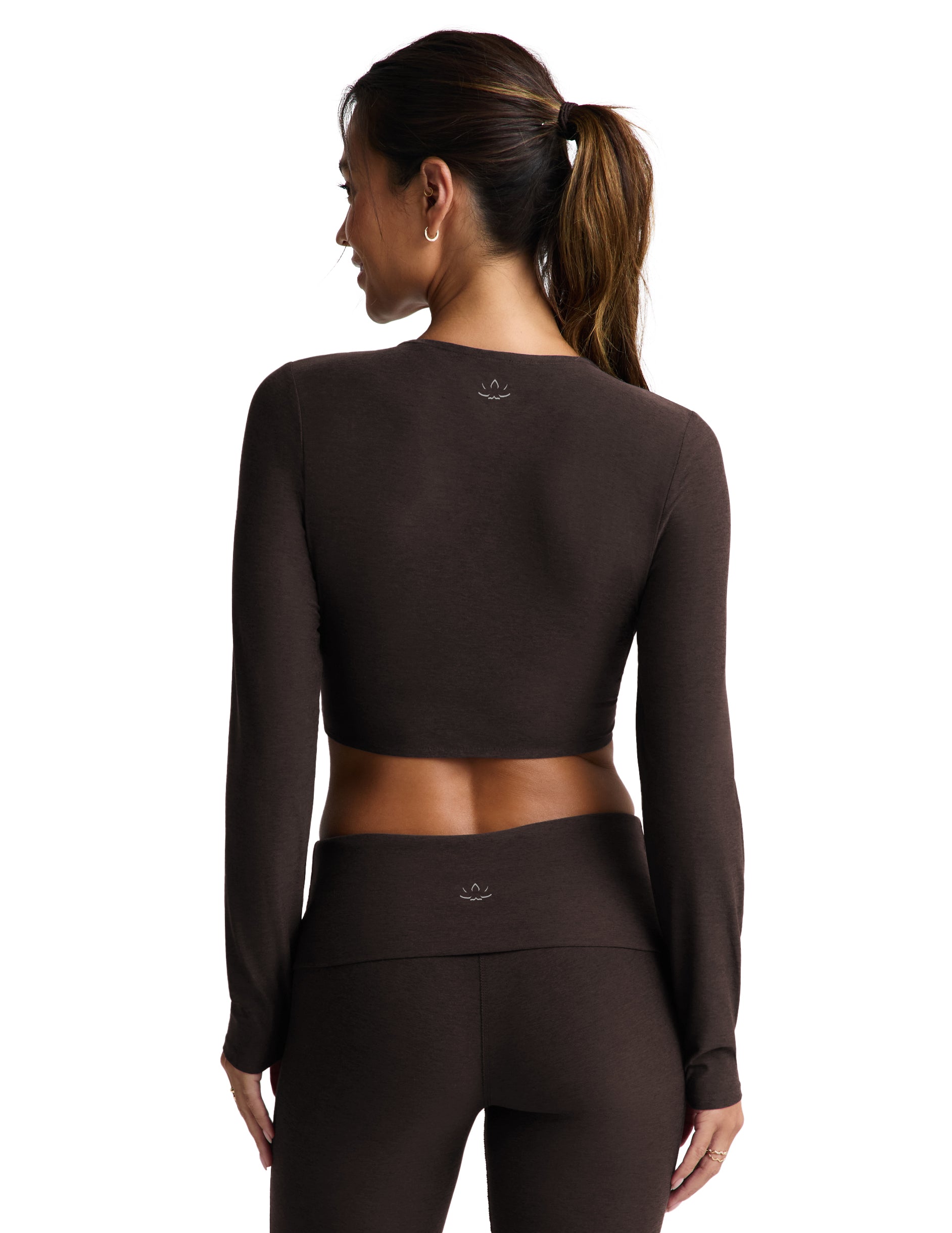 Twisted Cropped Long Sleeve