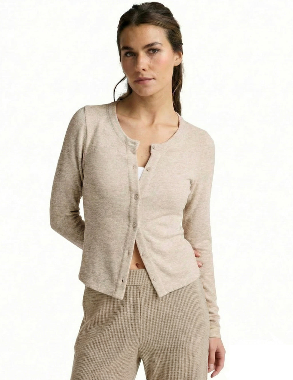Luxelayer Fitted Cardigan