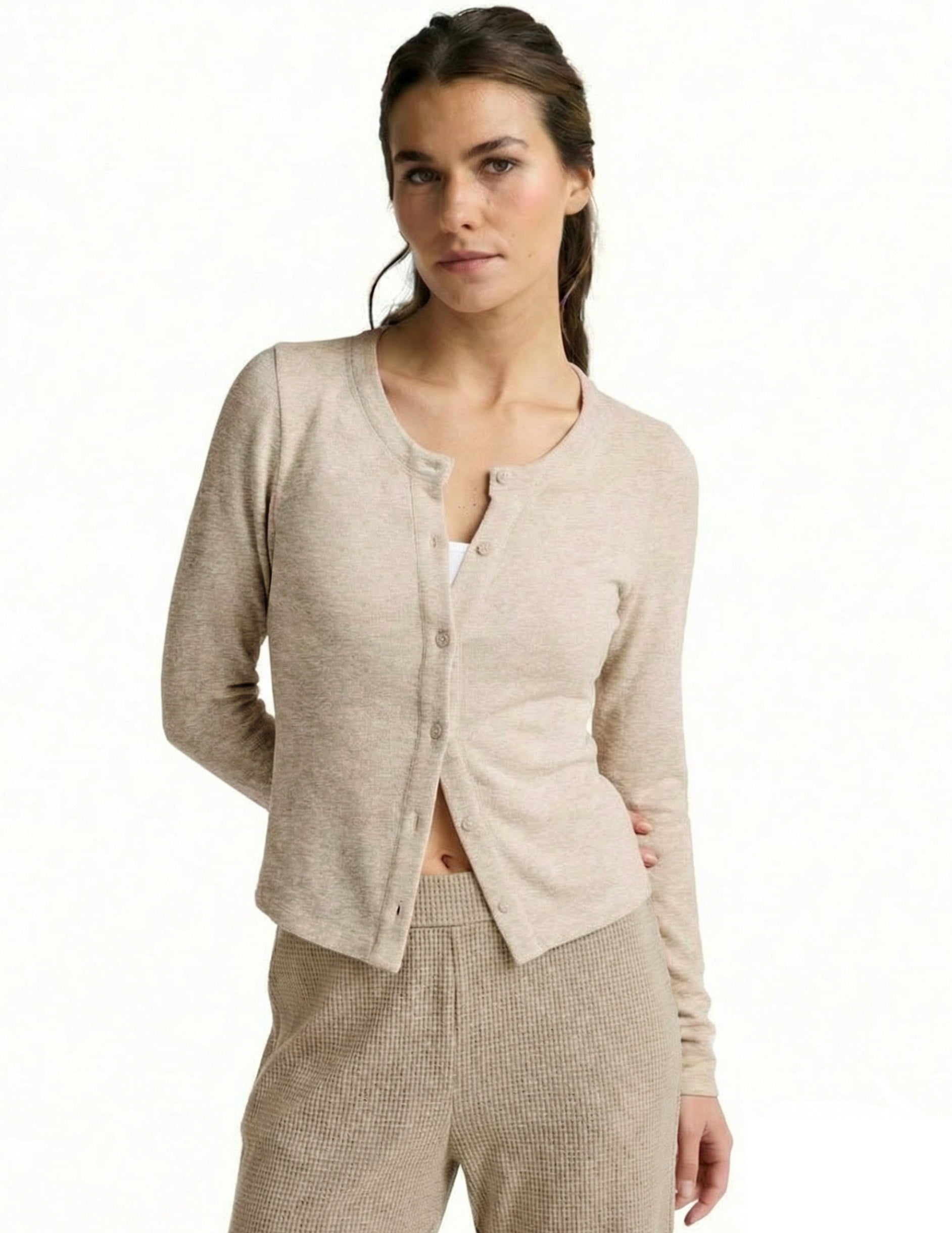 Luxelayer Fitted Cardigan